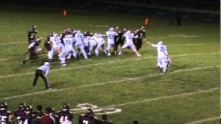 Macomb Dakota K Kris Selita 33 yard FG vs Warren Mott [upl. by Rilda898]