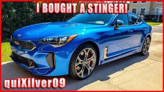 I Bought a Kia Stinger GT2 in Micro Blue [upl. by Gnak549]