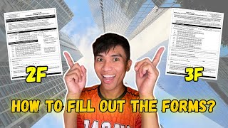 HOW TO FILL OUT FORM 2F amp 3F  NCLEX NYSED Forms [upl. by Adorne]