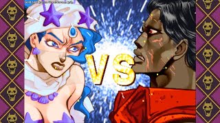 JJBA HFTF  Gold pilot Midler vs GhostShroom Devo [upl. by Lee]