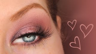 Valentines Day Makeup  Naked3 Palette Tutorial [upl. by Ahsinac]