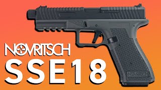 Novritsch SSE18 AEP Review  Airsoft electric pistol [upl. by Aihsetal]