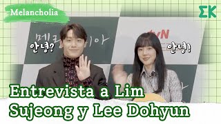 Melancholia Entrevista a Lim Sujeong y Lee Dohyun  EntretenimientoKoreano [upl. by Eytteb]