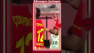 Edirnespor  Çorluspor 1947 Maçında Gergin Anlar🔥 [upl. by Burgwell]