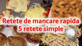 Retete de mancare rapida  Vezi cele 5 retete recomandate 🍝 🥞 🥗 🥞  Gata in maxim 10 minute [upl. by Eilsil]