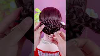 Cheongsam hairstyle full of vitality Summer cool hairstyle Braiding tutorial Hairstyles that handic [upl. by Gil]