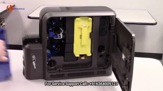 Entrust CR805 amp CR803 Card Printer Maintenance  Part 2 [upl. by Ahsenyl626]