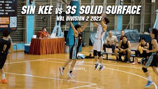 SIN KEE TAKES THE WIN IN OT  SIN KEE vs 3S SOLID SURFACE NBL DIV 2 2023 REGULAR SEASON [upl. by Tevis]