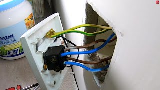 Replacing the water heater switch 更換熱水爐 曲架掣教學 [upl. by Reginauld]