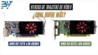 AMD HD 7570 1GB GDDR5 VS AMD HD 8570 1GB GDDR3 [upl. by Tnilf301]