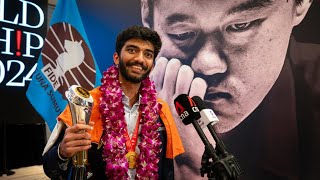 Ding In My Eyes Is A True Champion  Gukeshs Emotional Speech  World Chess Championship [upl. by Colene]