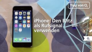 iPhone Den Blitz als Rufsignal einstellen – so klappt’s [upl. by Nairdna]