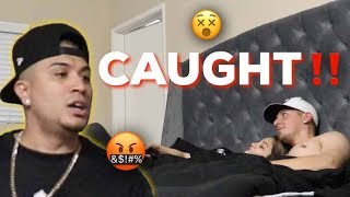 Hiding Under The Bed To Scare My Boyfriend Prank 03😂😂 funny comedy couples [upl. by Eterg720]