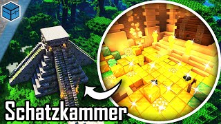 Minecraft Schatzkammer bauen deutsch 💎 Schatzkammer bauen in Minecraft 114 [upl. by Scuram]