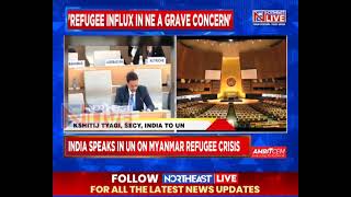 Myanmar refugees influx in NE a grave concern India [upl. by Dot]