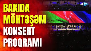 Azərbaycan mahnıları Bakıya gələn liderləri belə valeh etdi – KONSERT PROQRAMI [upl. by Jamila]