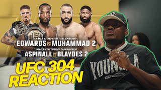 UFC304 Live Reactions [upl. by Takeo]