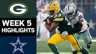 Packers vs Cowboys  NFL Week 5 Game Highlights [upl. by Hofstetter]