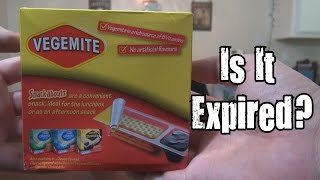 Is It Expired  Vegemite Snackabouts [upl. by Ardnassela395]