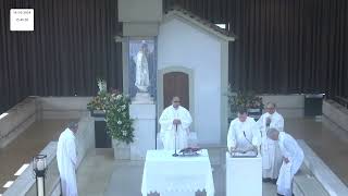 Celebrating Faith Mass of Our Lady of Fátima at the Chapel of the Apparitions on 16102024 [upl. by Ssilem]