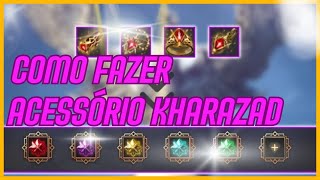 Como Fazer os Acessórios Kharazad  Black Desert SA [upl. by Schwartz]