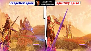 The Skykiller  Splitting amp Propelled Spike  Split Screen  Horizon Forbidden West [upl. by Rosse]