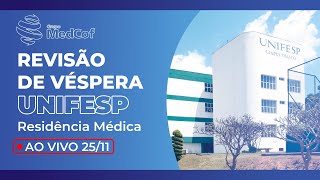 UNIFESP 2024  R1Acesso Direto  Revisão de Véspera Dominada  Domine a prova de residência médica [upl. by Preciosa]