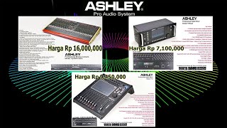 MIXER ASHLEY DENGAN SPESIFIKASI DIATAS HARGA 4 JUTA PART 2  spesifikasi dan harga lengkap disini [upl. by Koerner753]