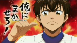 Just Eijun Sawamura being himself mean and funny Part I  Ace of Diamond [upl. by Anawat687]