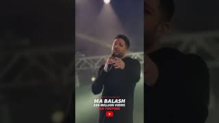 Ma Balash 200M on youtube 🤍🔥 hamaki mohamedhamaki music Hamaki [upl. by Anyrtak628]