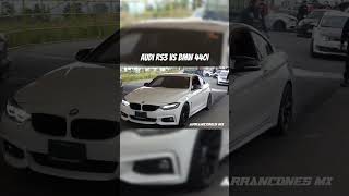 Audi RS3 vs BMW 440i arrancones [upl. by Olenka425]