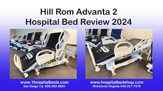 Hill Rom Advanta 2 Hospital Bed Review 2024 [upl. by Haidej]