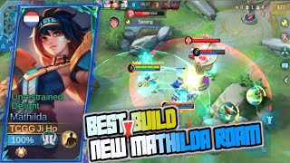 GAMEPLAY MATHILDA ROAM ❗ EMBLEM amp BUILD MATHILDA TERBARU 2024 ❗CARA MAIN amp TUTORIAL MATHILDA TERBARU [upl. by Chon516]