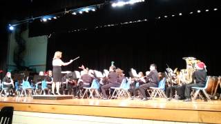 6TH GRADE BAND  JOLLY OLD SAINT NICHOLAS [upl. by Deming930]