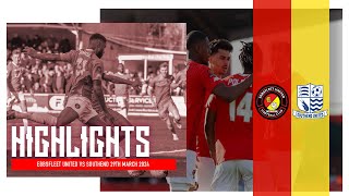 HIGHLIGHTS  Ebbsfleet United Vs Southend United [upl. by Bucher813]