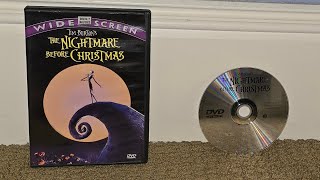 The Nightmare Before Christmas USA DVD Walkthrough [upl. by Nyer]