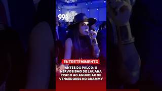 Antes do palco nervosismo de Lauana Prado no Grammy grammys lauanaprado [upl. by Nadroj]