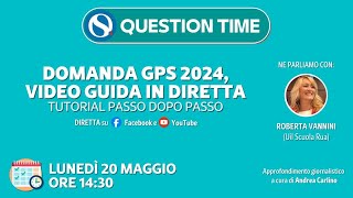 Domanda GPS 2024 video guida in diretta Tutorial passo dopo passo [upl. by Bettine570]