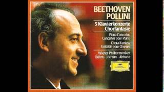 Pollini  Jochum Beethoven Piano Concerto No2 Op19 [upl. by Burta]