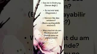 Was machst du am Wochenende deutsch english lernenmityoutube [upl. by Nebeur]