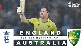 Travis Head Strikes Brilliant 154  Highlights  England v Australia  1st Men’s Metro Bank ODI 2024 [upl. by Cirde]