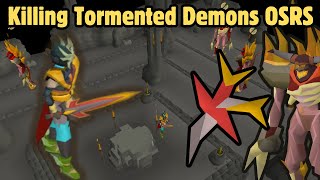 Killing Tormented Demons with Emberlight is EASY Upgraded Arclight OSRS [upl. by Nivat]