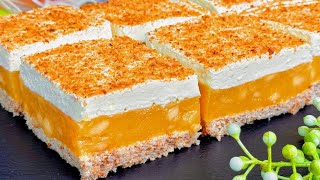 Mehr Äpfel als Teig Super cremiger Apfelkuchen in 15 Minuten Einfaches Rezept [upl. by Yrrok]