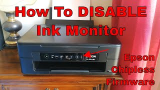 How to install Epson WF7820 WF7840 WF7845 Chipless Firmware [upl. by Canon867]