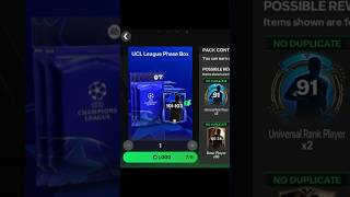 UCL Packs in FcMobile  😬 fcmobile fc25 fcmobile25 [upl. by Ecnarrat41]