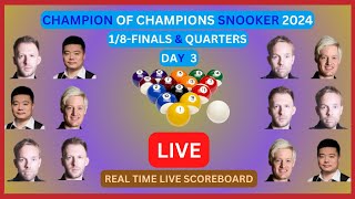 2024 Champion of Champions Snooker LIVE Score UPDATE Today Day 3 Matches Nov 13 2024 [upl. by Yoj]