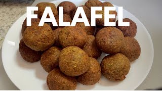 Falafel Recipe By  Delicious Cooking With me [upl. by Mcquoid]