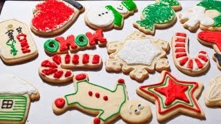 How to Make Easy Christmas Sugar Cookies  The Easiest Way [upl. by Sallad]