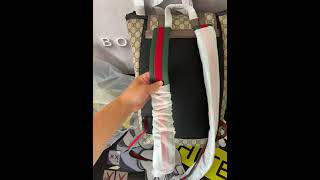 Gucci GG Supreme Medium Ophidia Double Buckle Backpack you can buy [upl. by Ambrose]