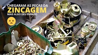 CHEGARAM AS PEÇAS DA ZINCAGEM [upl. by Ahse]